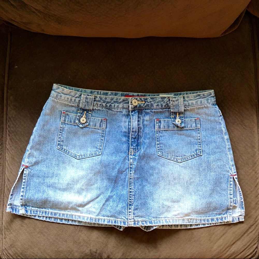 UNION BAY Juniors sz 11 Jean Skort